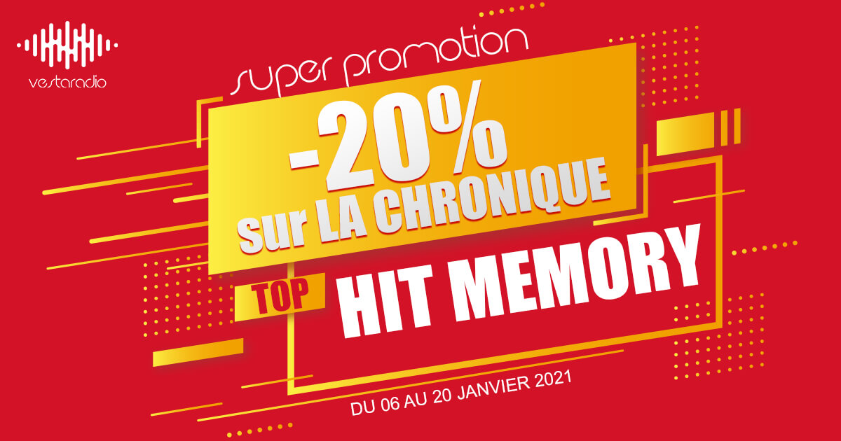 Promotion top hit mémory